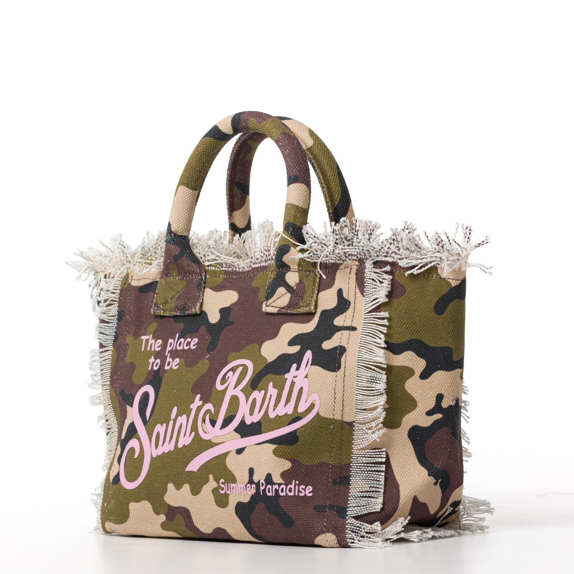 Borsa Colette in canvas Mimetic Mc2 Saint Barth