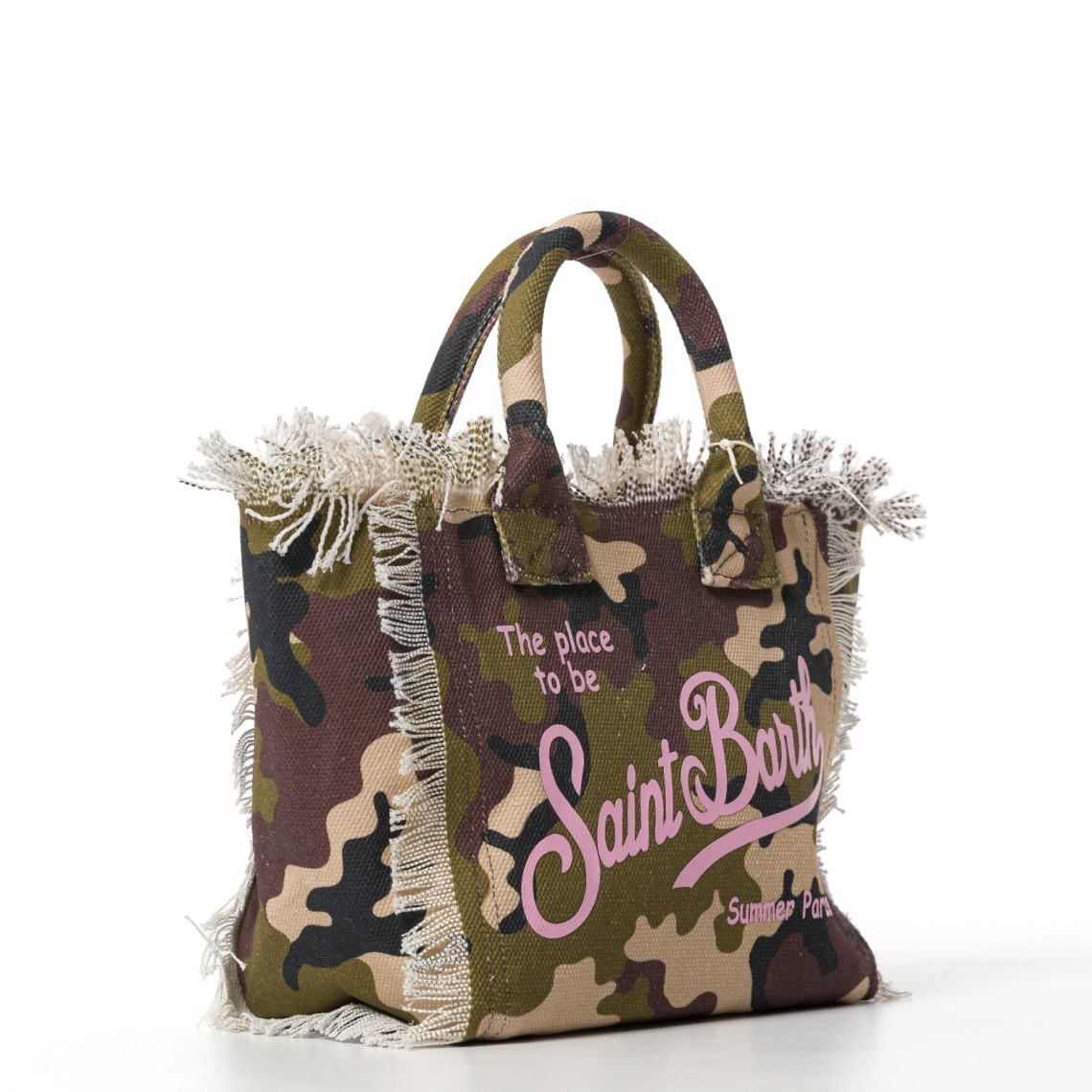 Borsa Colette in canvas Mimetic Mc2 Saint Barth