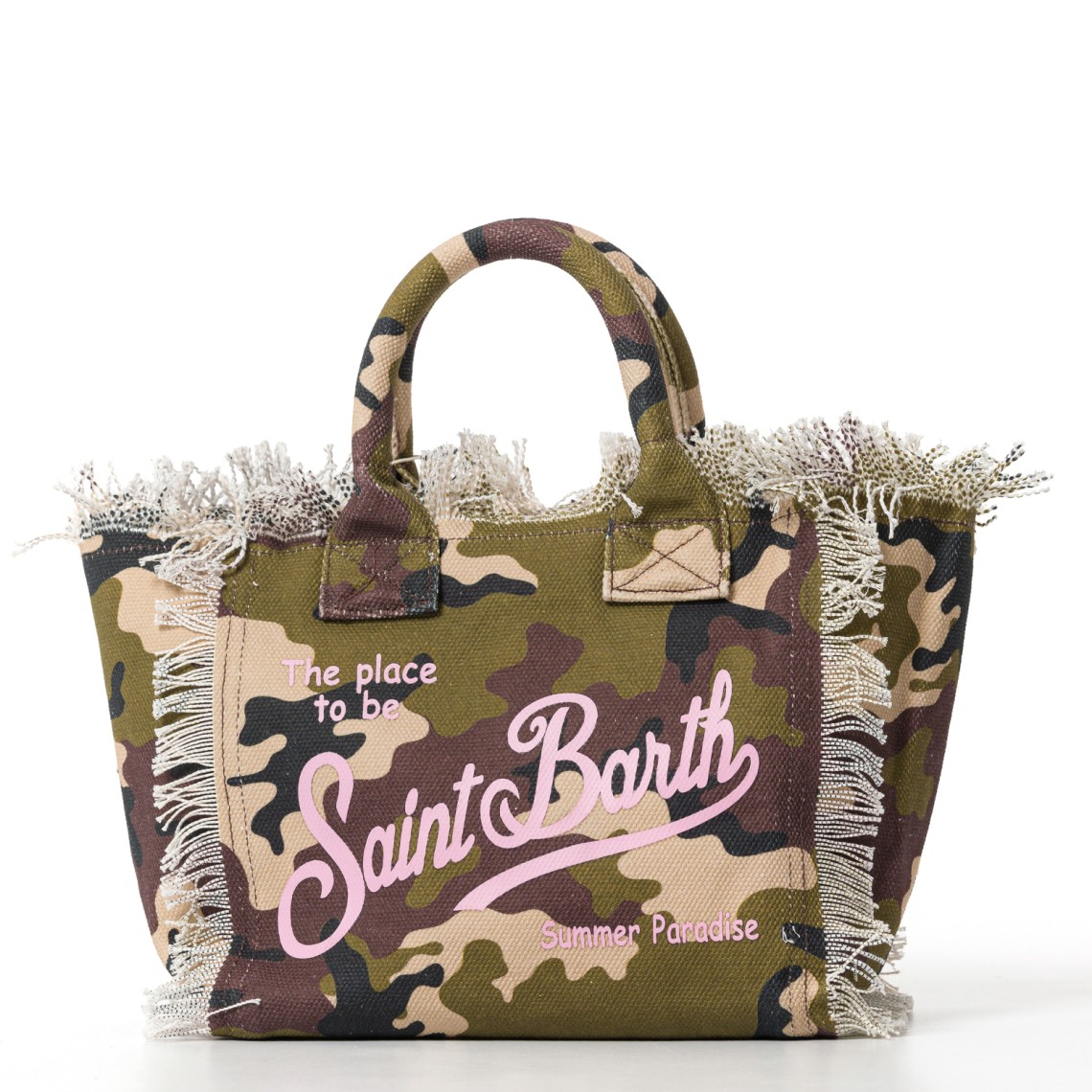 Borsa Colette in canvas Mimetic Mc2 Saint Barth