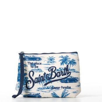 Pochette Aline Beach Car Toile Mc2 Saint Barth