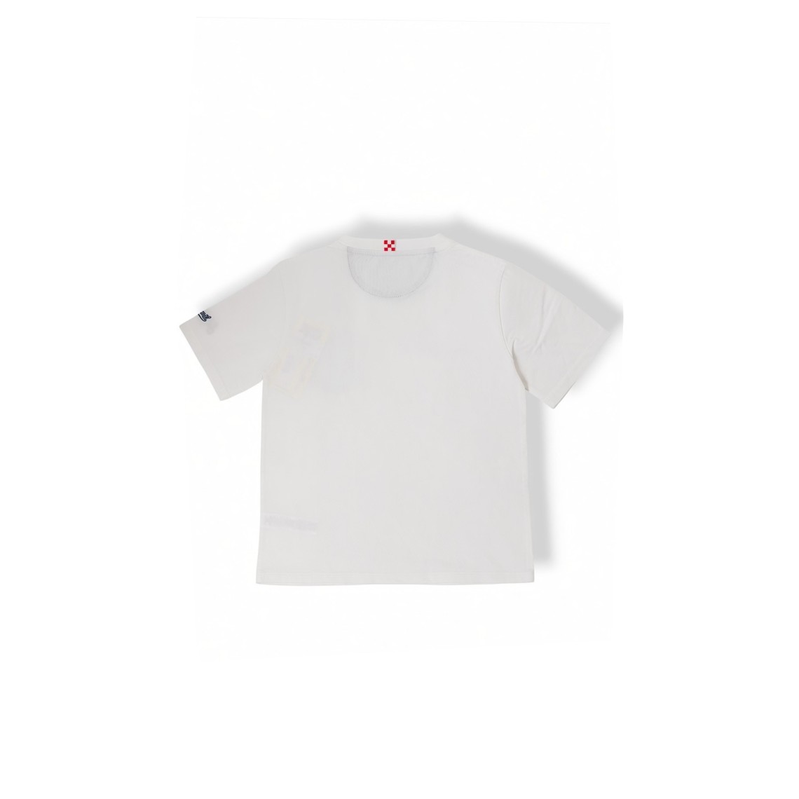 T-shirt in cotone con toppa stampata Polpy Mc2 Saint Barth