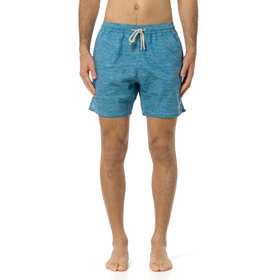 Costume da bagno Syros in lino Mc2 Saint Barth