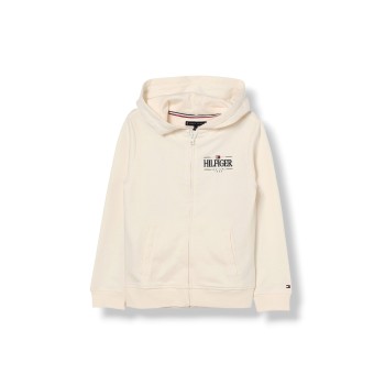 Felpa con zip e cappuccio Tommy Hilfiger