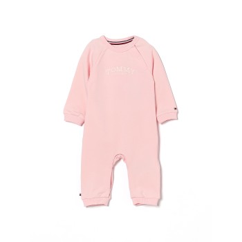 Tutina in spugna con logo ricamato Tommy Hilfiger