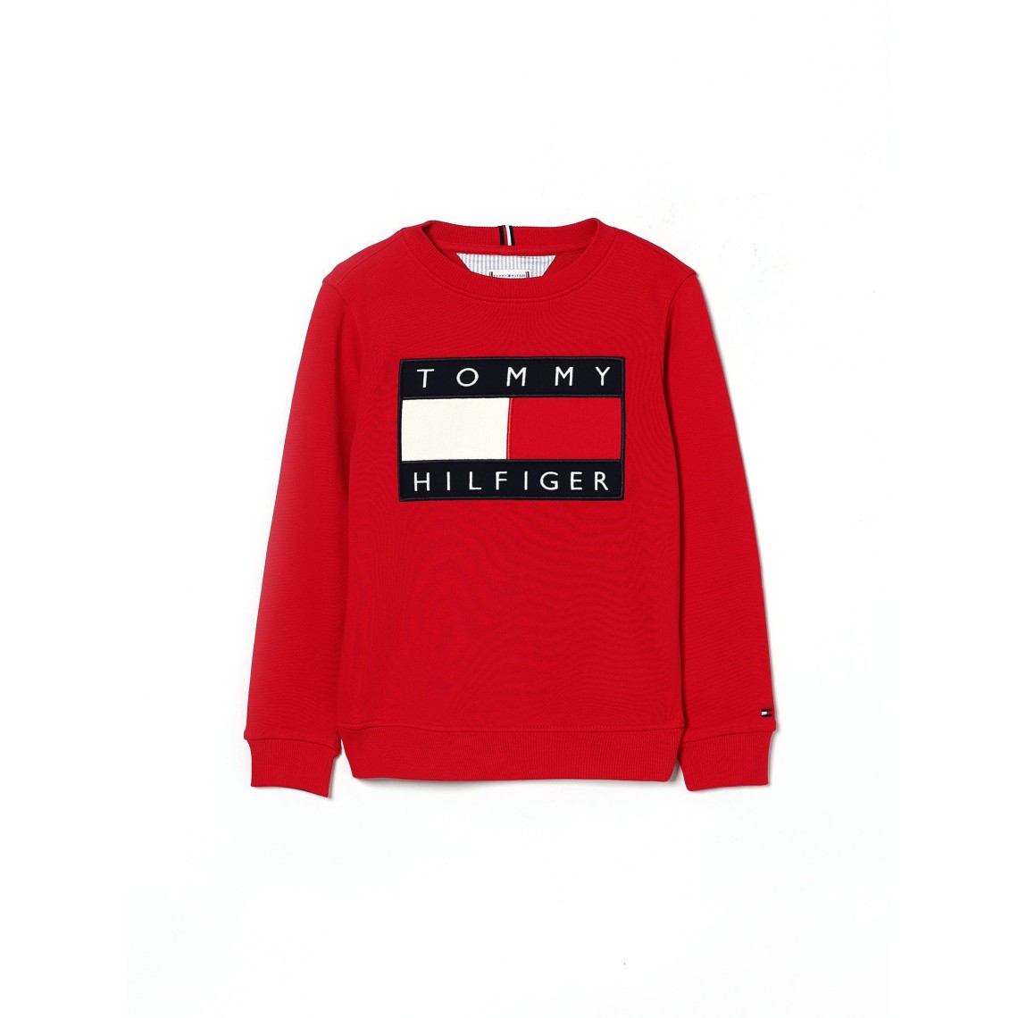 Felpa girocollo Heritage con applique logoTommy Hilfiger