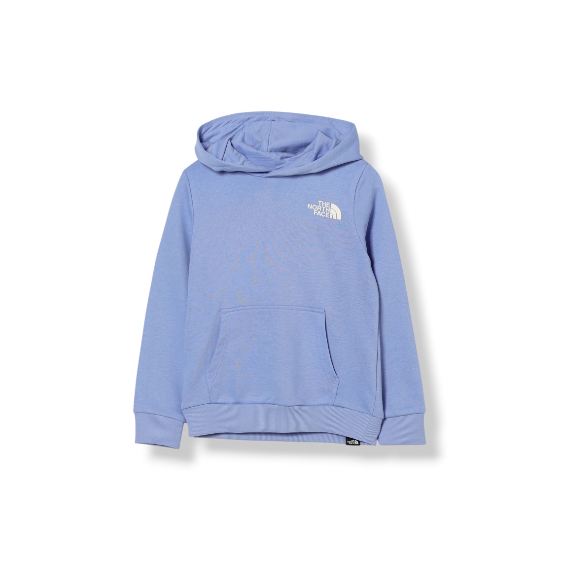 Felpa con cappuccio in cotone con logo The North Face bambino