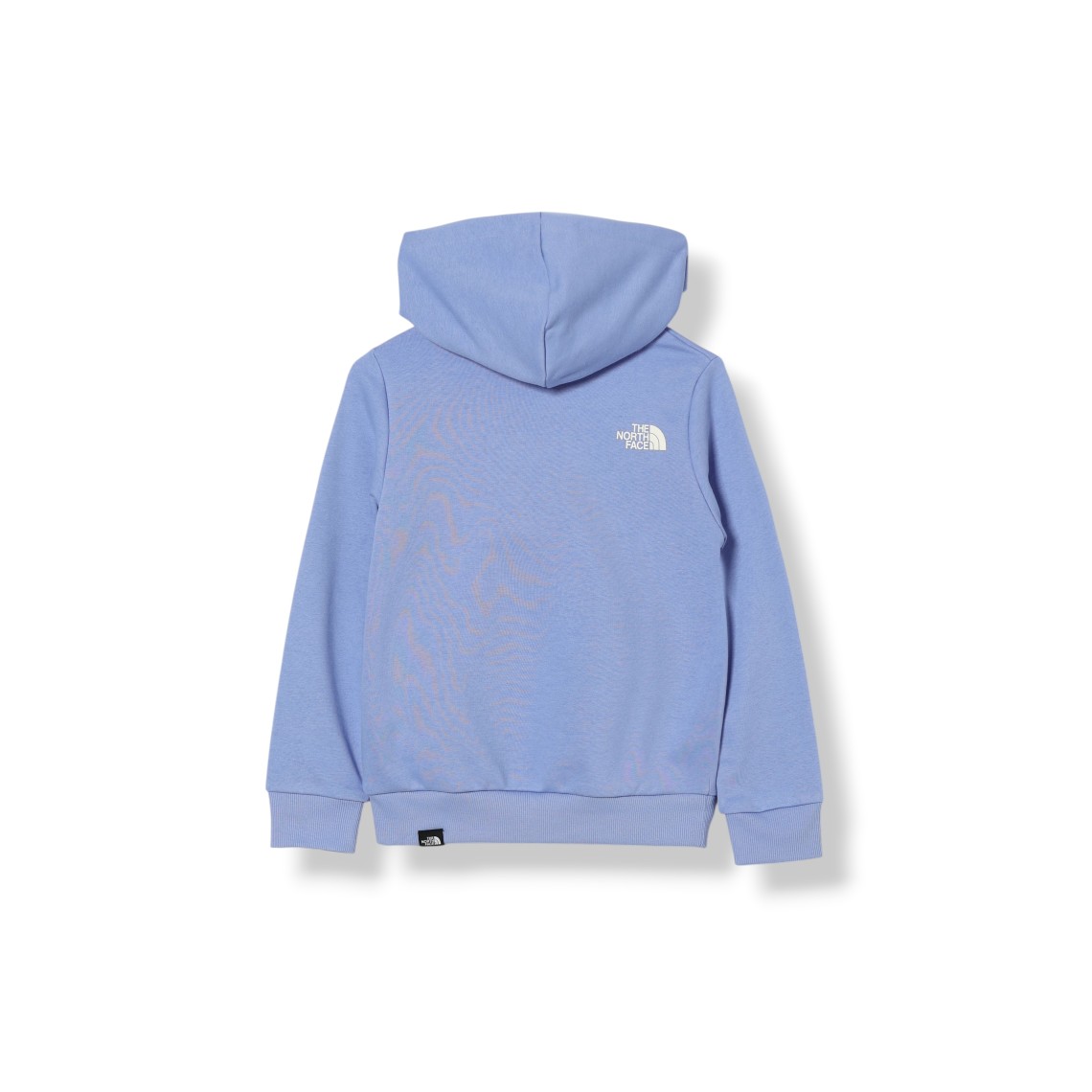 Felpa con cappuccio in cotone con logo The North Face bambino