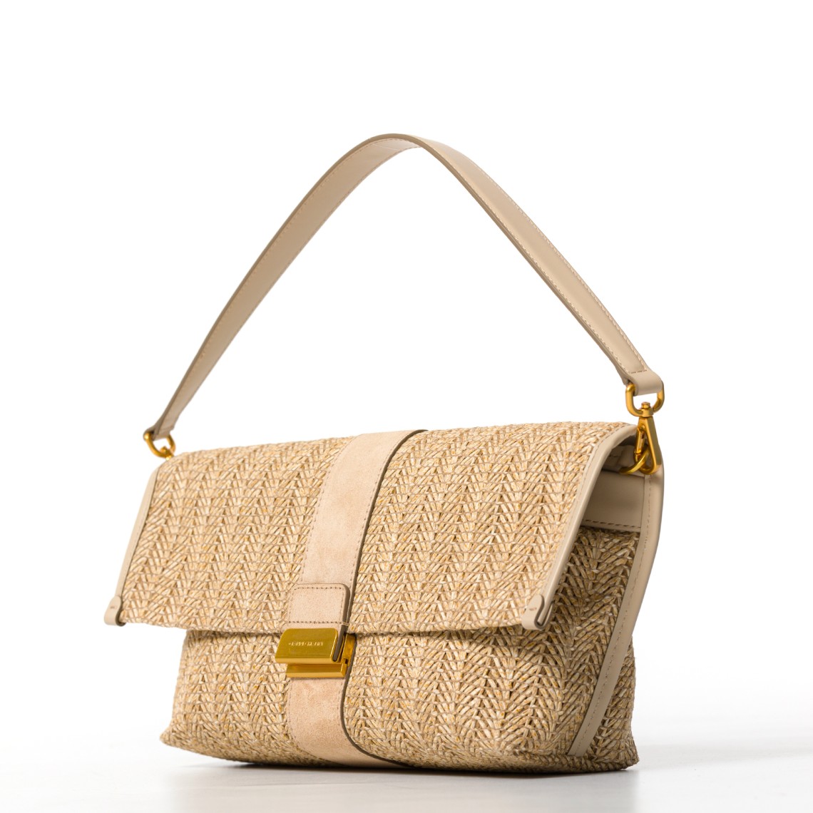 Borsa Marigold in paglia intrecciata Gianni Chiarini