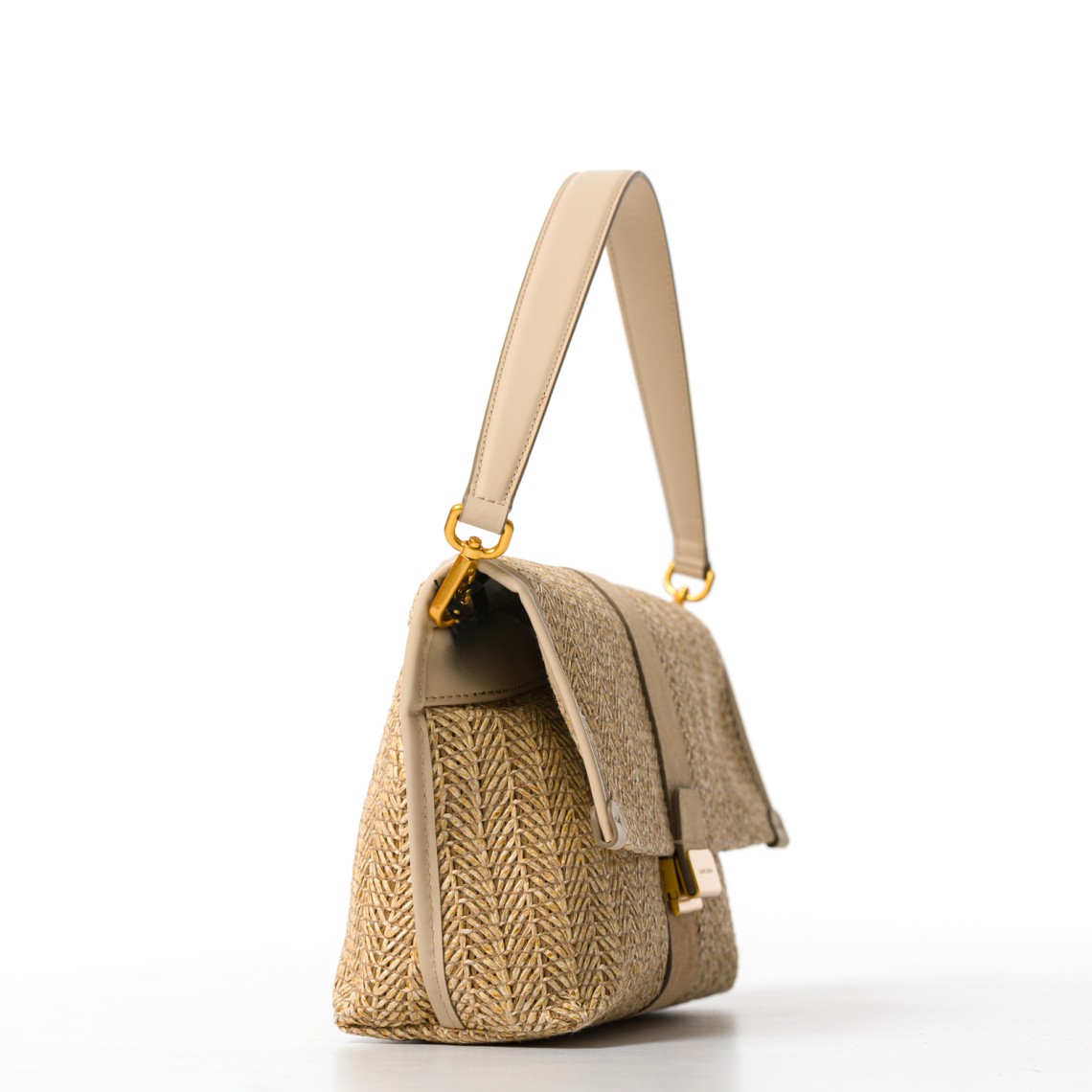 Borsa Marigold in paglia intrecciata Gianni Chiarini
