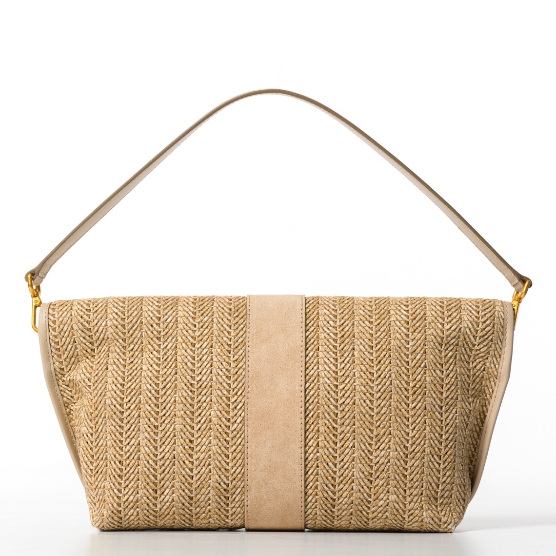 Borsa Marigold in paglia intrecciata Gianni Chiarini