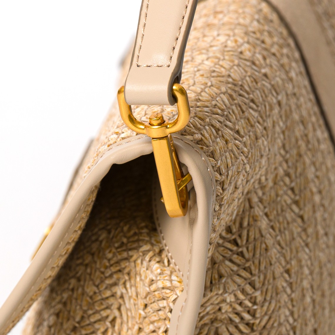 Borsa Marigold in paglia intrecciata Gianni Chiarini