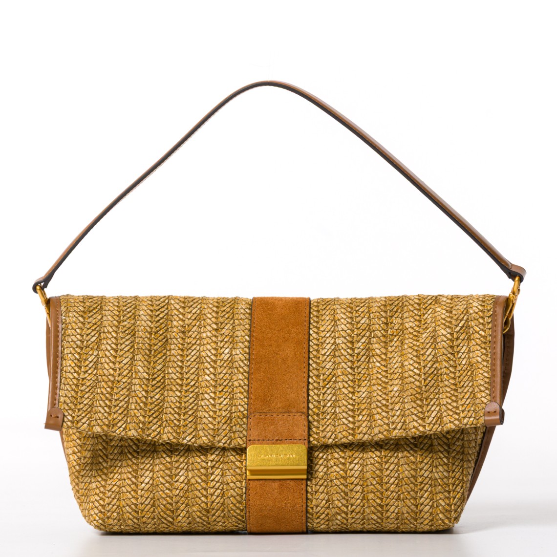 Borsa Marigold in paglia intrecciata Gianni Chiarini