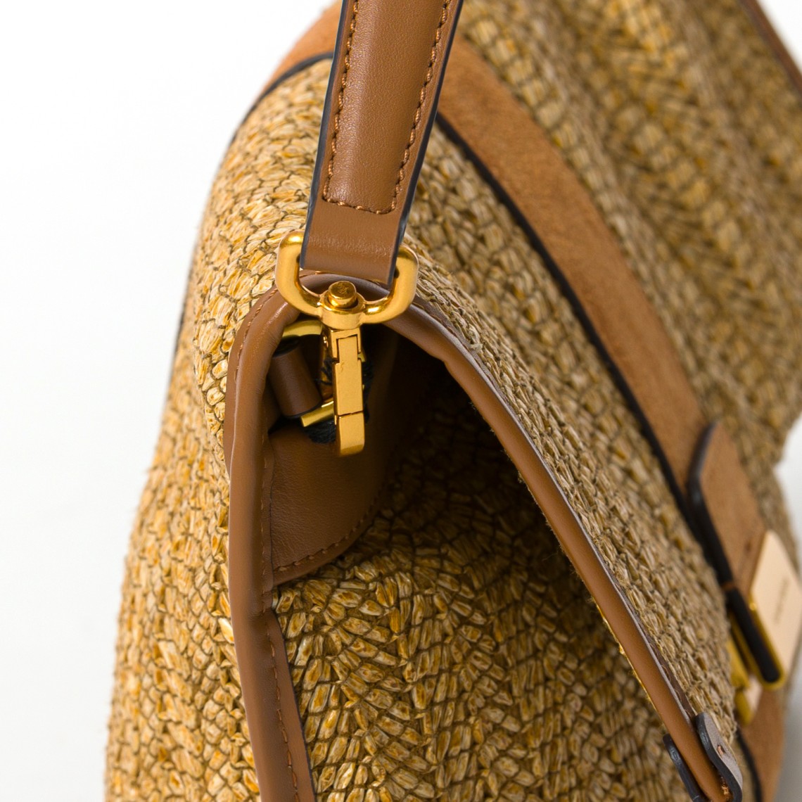 Borsa Marigold in paglia intrecciata Gianni Chiarini