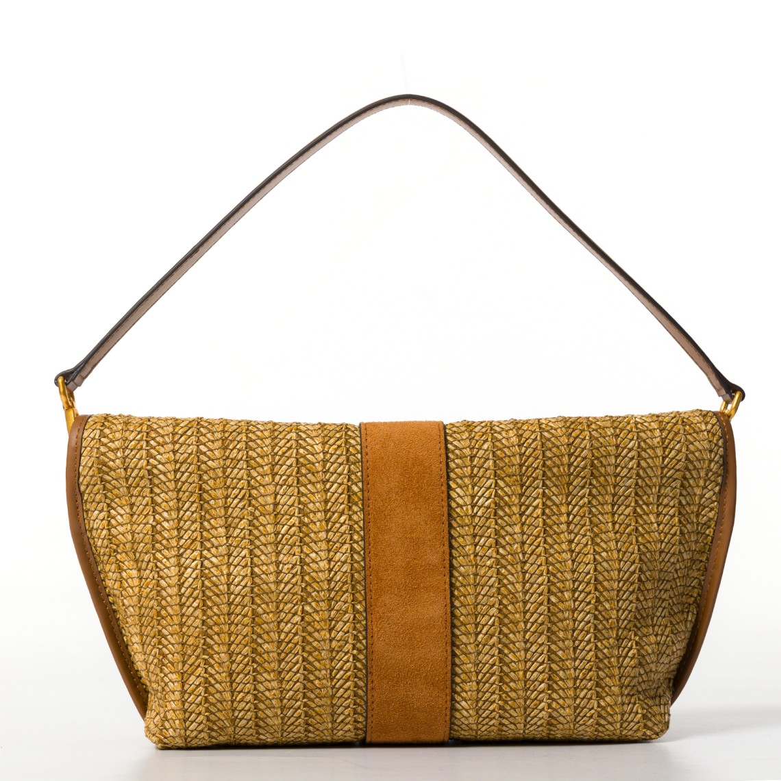 Borsa Marigold in paglia intrecciata Gianni Chiarini