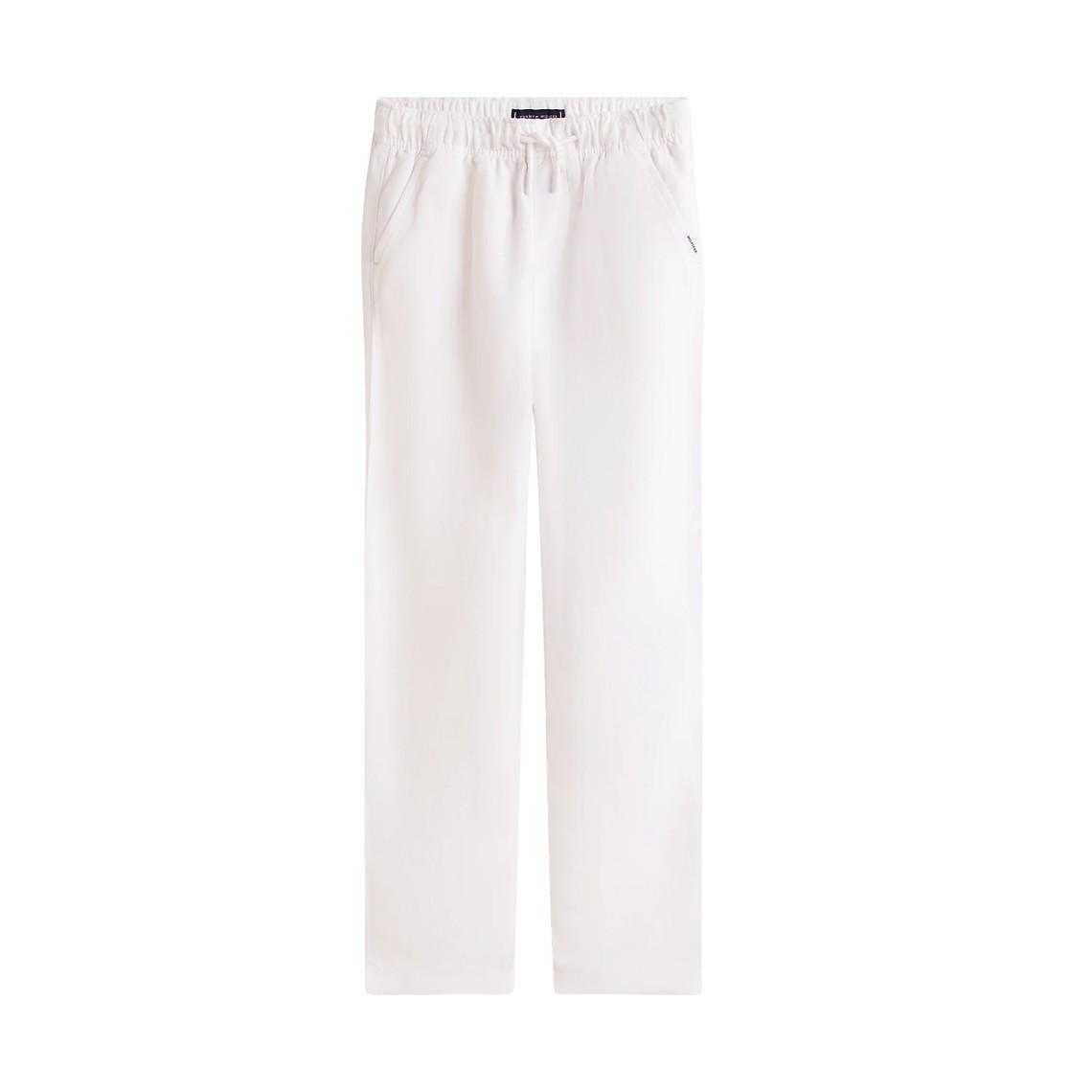 Pantaloni relaxed fit in misto lino Tommy Hilfiger