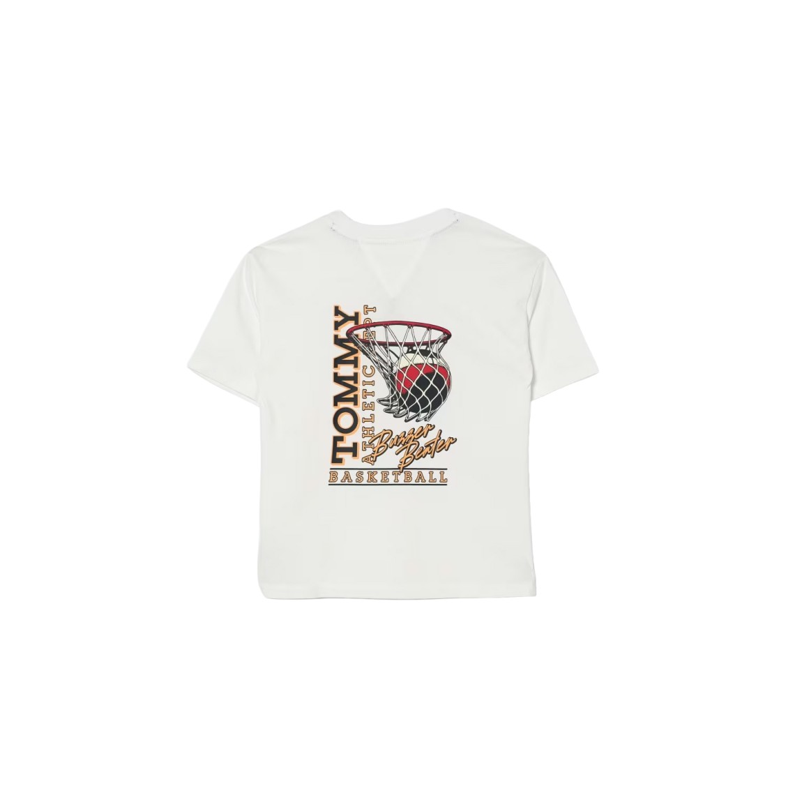 T-shirt con grafica sul retro Tommy Hilfiger