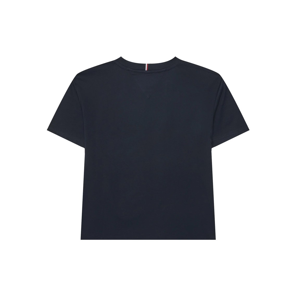 T-shirt in jersey con logo bandierina Tommy Hilfiger