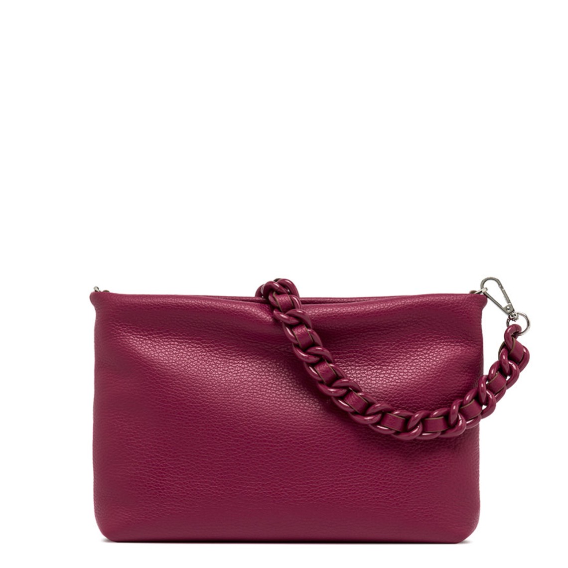 Pochette in pelle martellata Brenda Gianni Chiarini