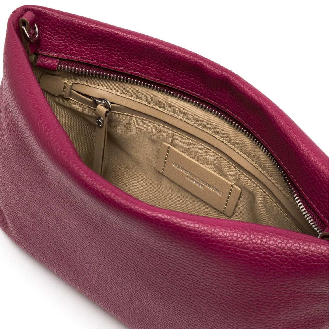 Pochette in pelle martellata Brenda Gianni Chiarini
