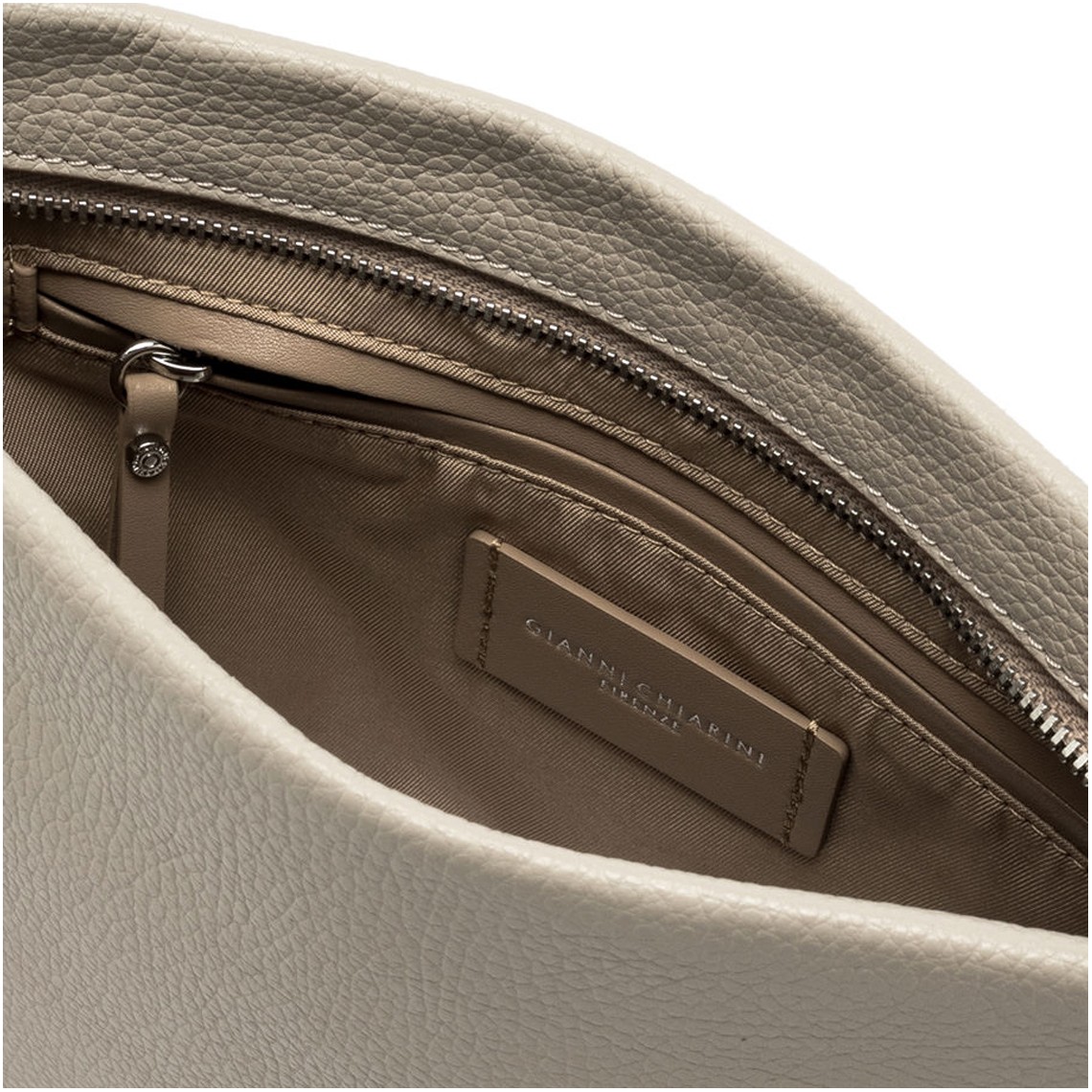 Pochette in pelle martellata Brenda Gianni Chiarini