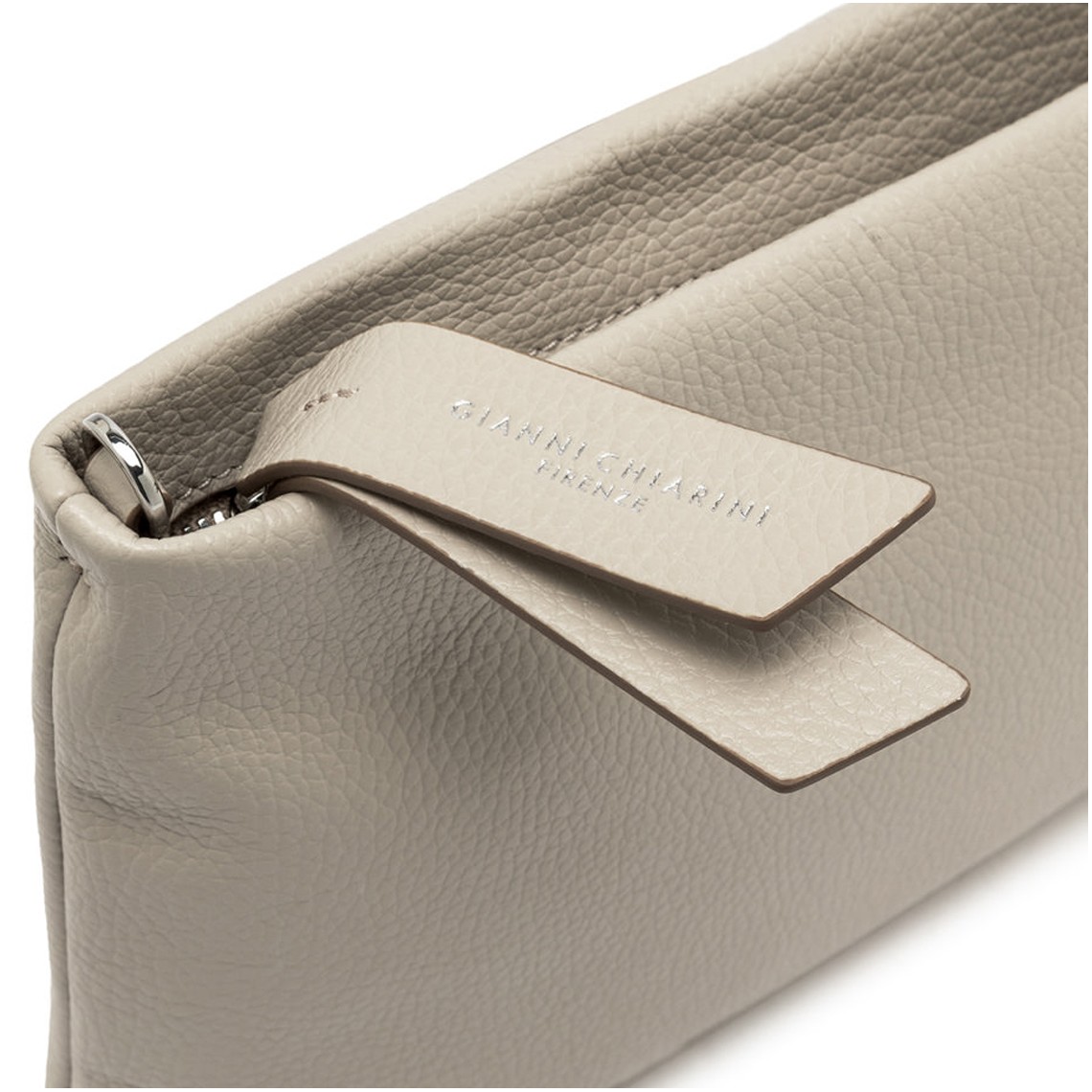 Pochette in pelle martellata Brenda Gianni Chiarini