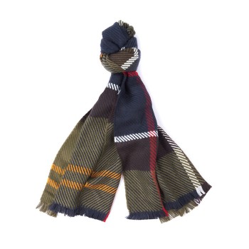Sciarpa Blair con frange Barbour