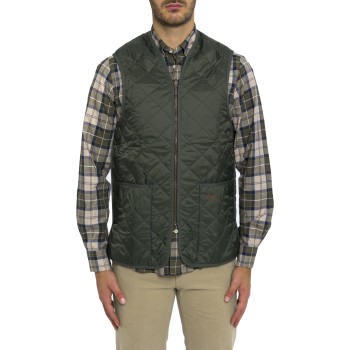 Gilet Barbour in nylon trapuntato 
