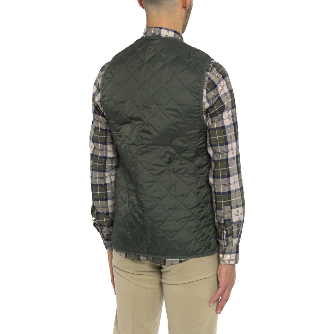 Gilet Barbour in nylon trapuntato 