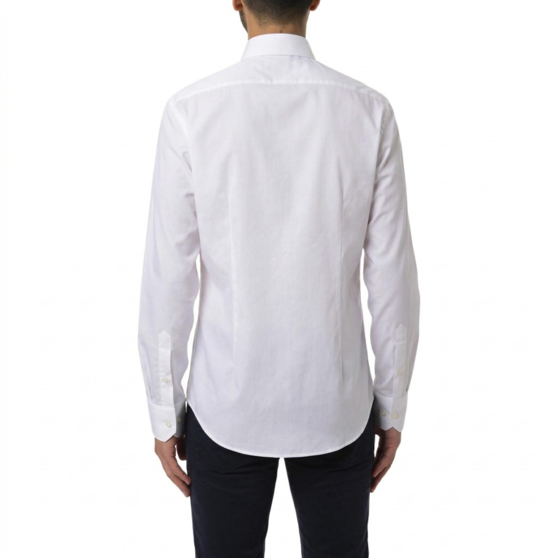 Camicia Boss regular fit in popeline di cotone