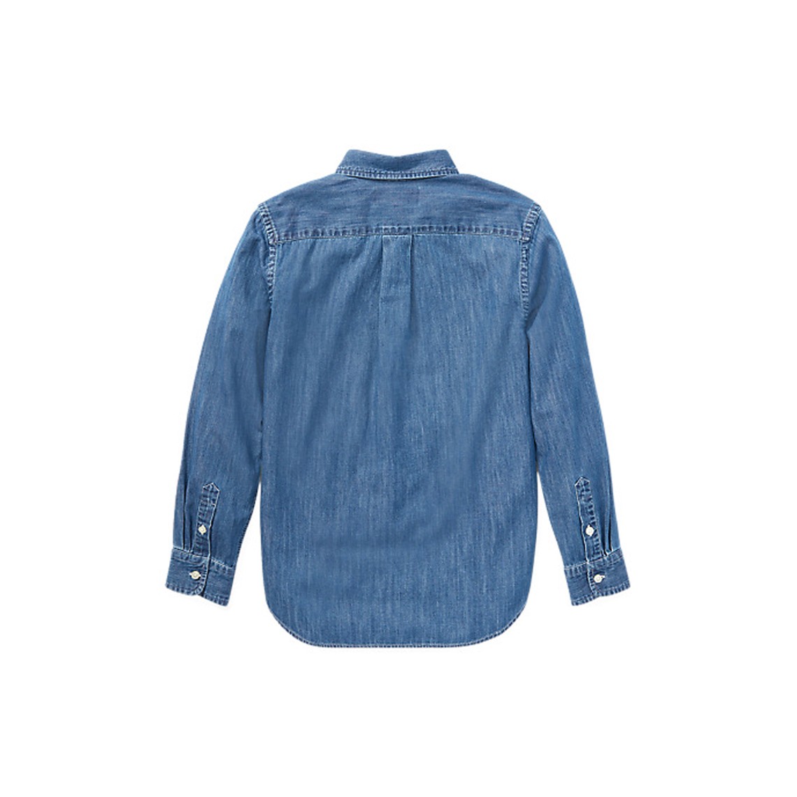 Camicia in chambray di cotone Polo Ralph Lauren Bambino