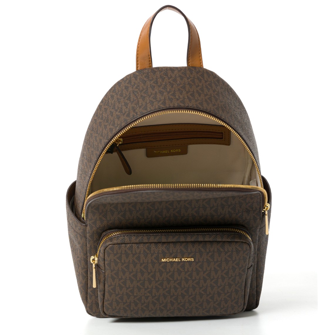 Zaino Tanner medio con stampa logo Michael Kors