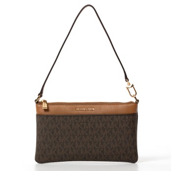 Pochette da polso Jet Set media con logo Michael Kors
