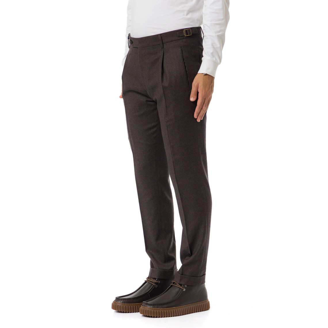 Pantaloni in lana Berwich