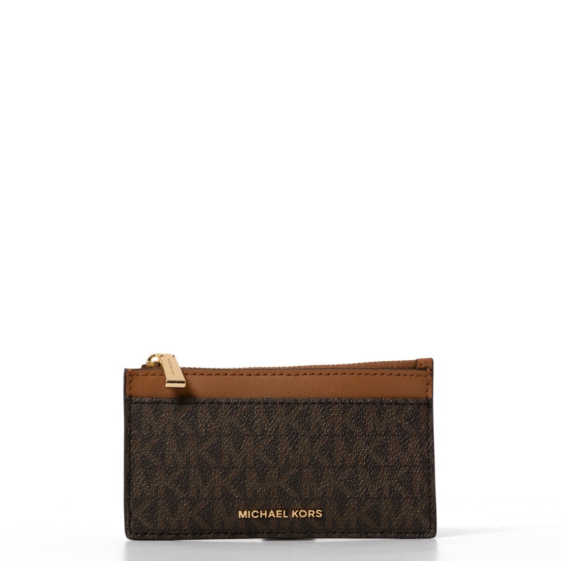 Porta carte di credito piccolo con logo Jet Set Michael Kors