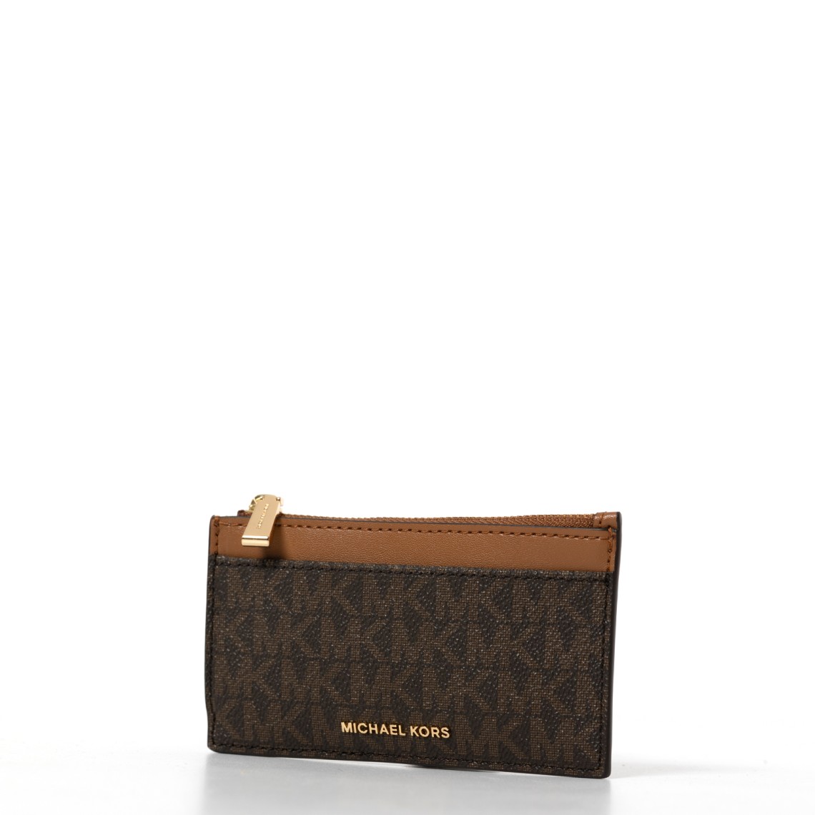Porta carte di credito piccolo con logo Jet Set Michael Kors