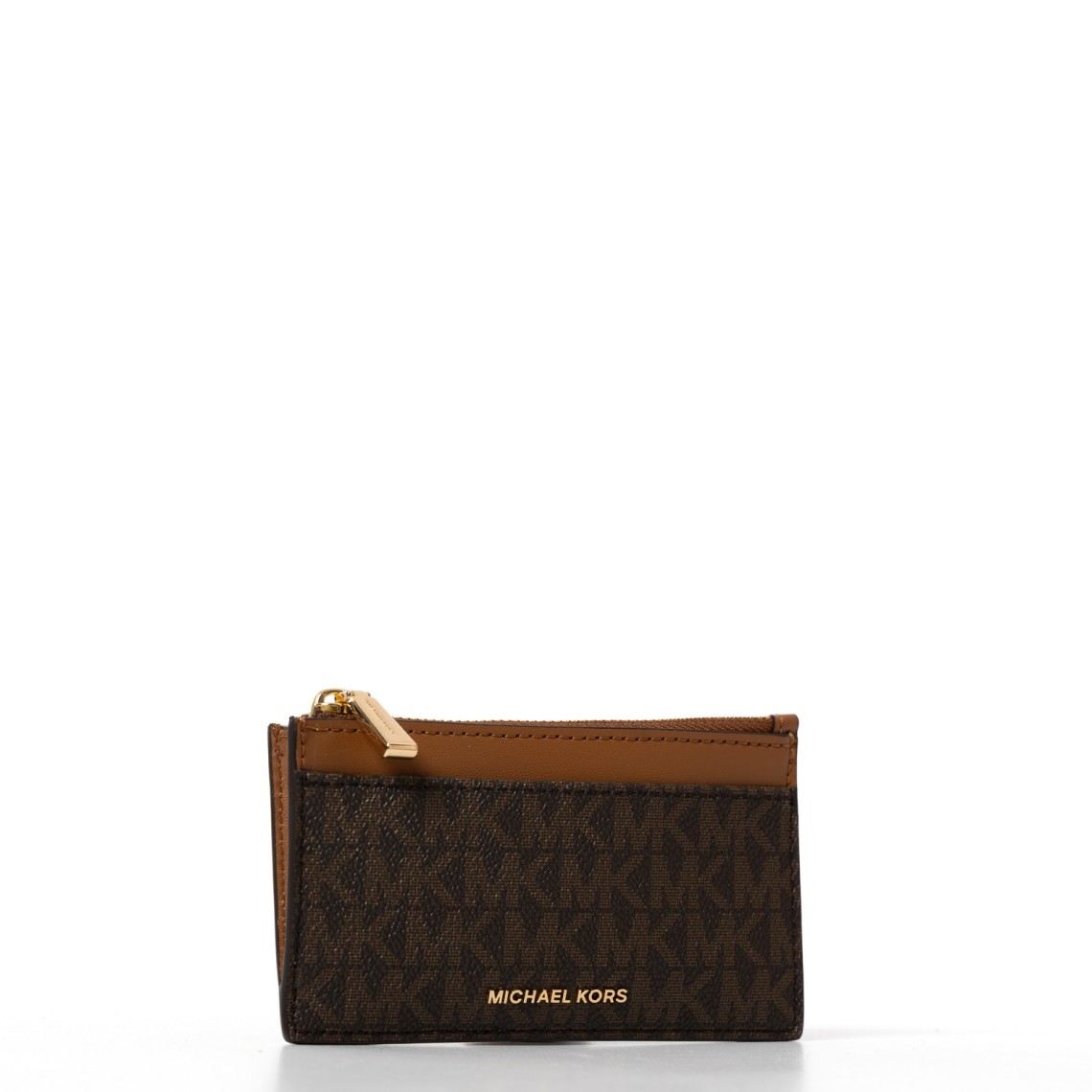 Porta carte di credito piccolo con logo Jet Set Michael Kors