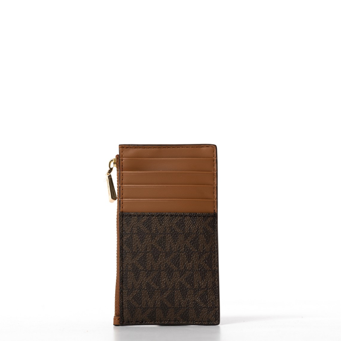 Porta carte di credito piccolo con logo Jet Set Michael Kors