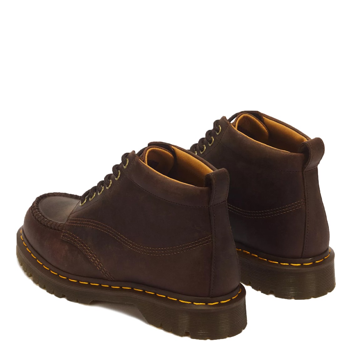 Stivali Lowell Chikka Moc Toe in pelle Crazy Horse Dr. Martens