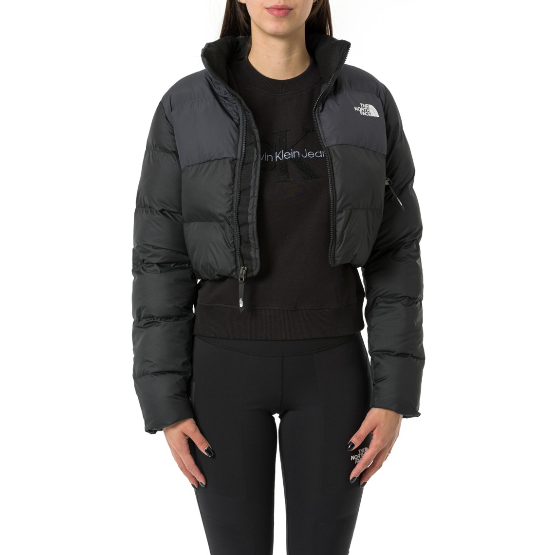 Piumino cropped Saikuru The North Face