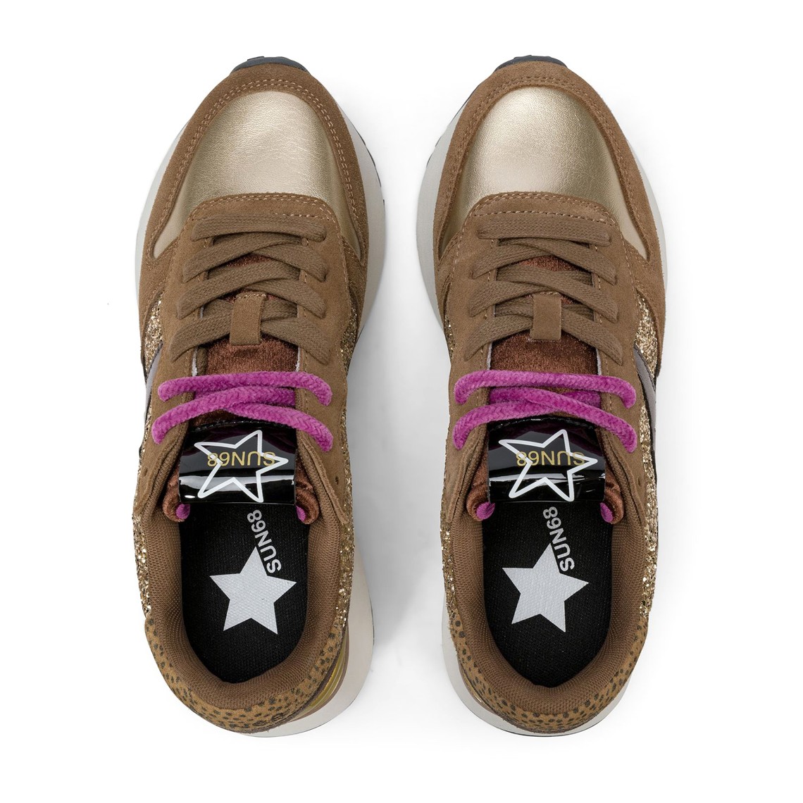 Sneakers Big Stargirl Glitter Sun68 
