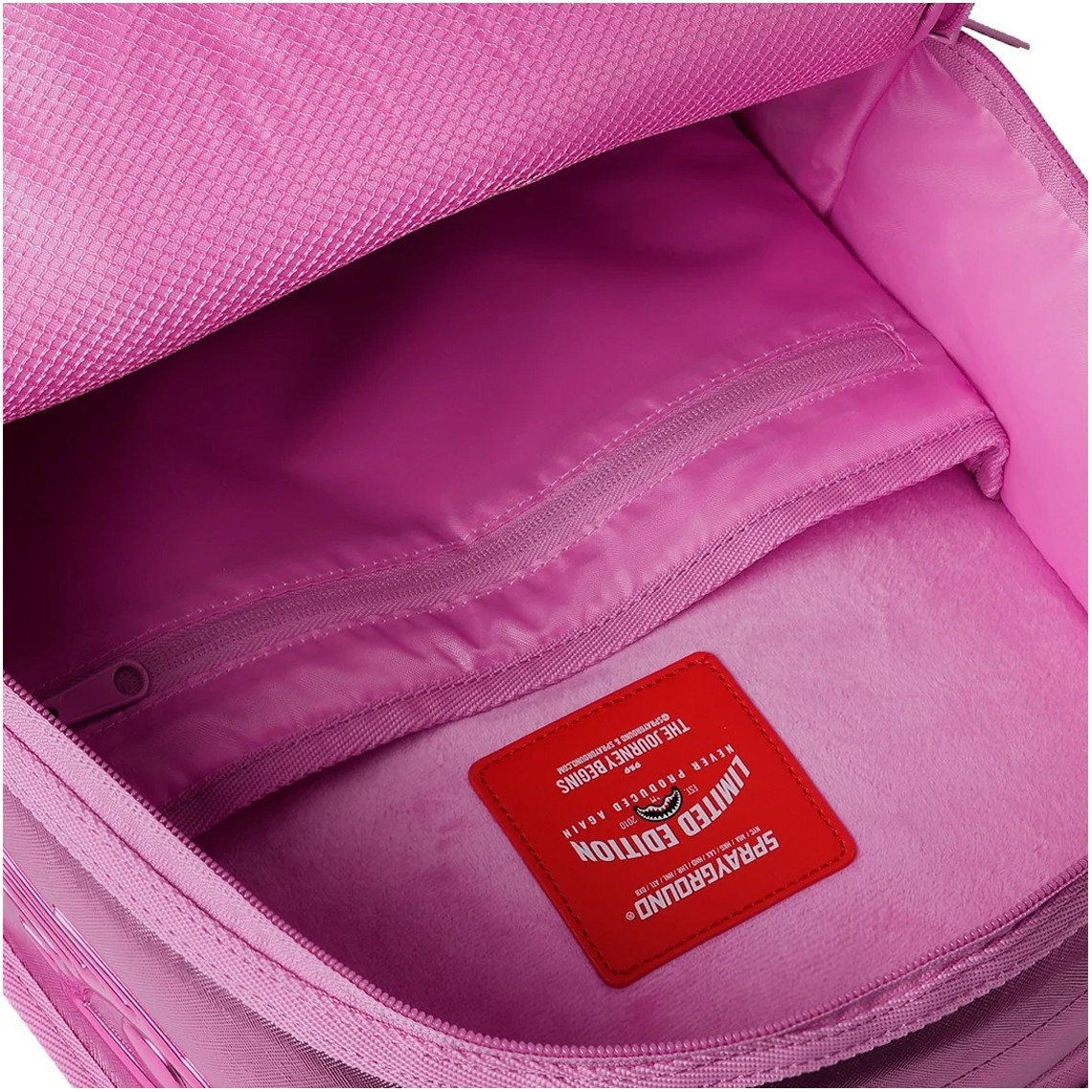 Zaino Metallic Pink Metallic drip Sprayground 