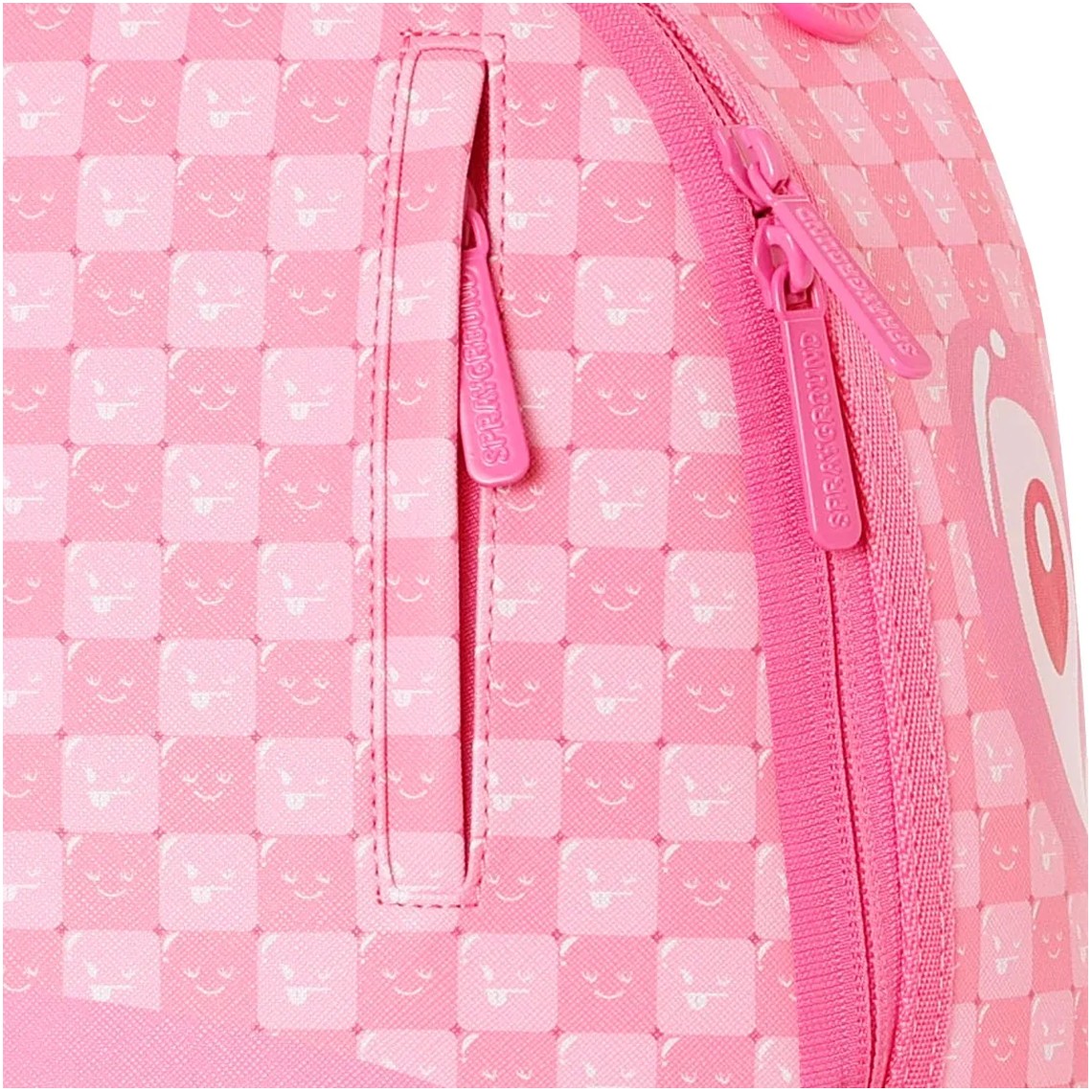 Zaino Pink New Check Faces Sprayground