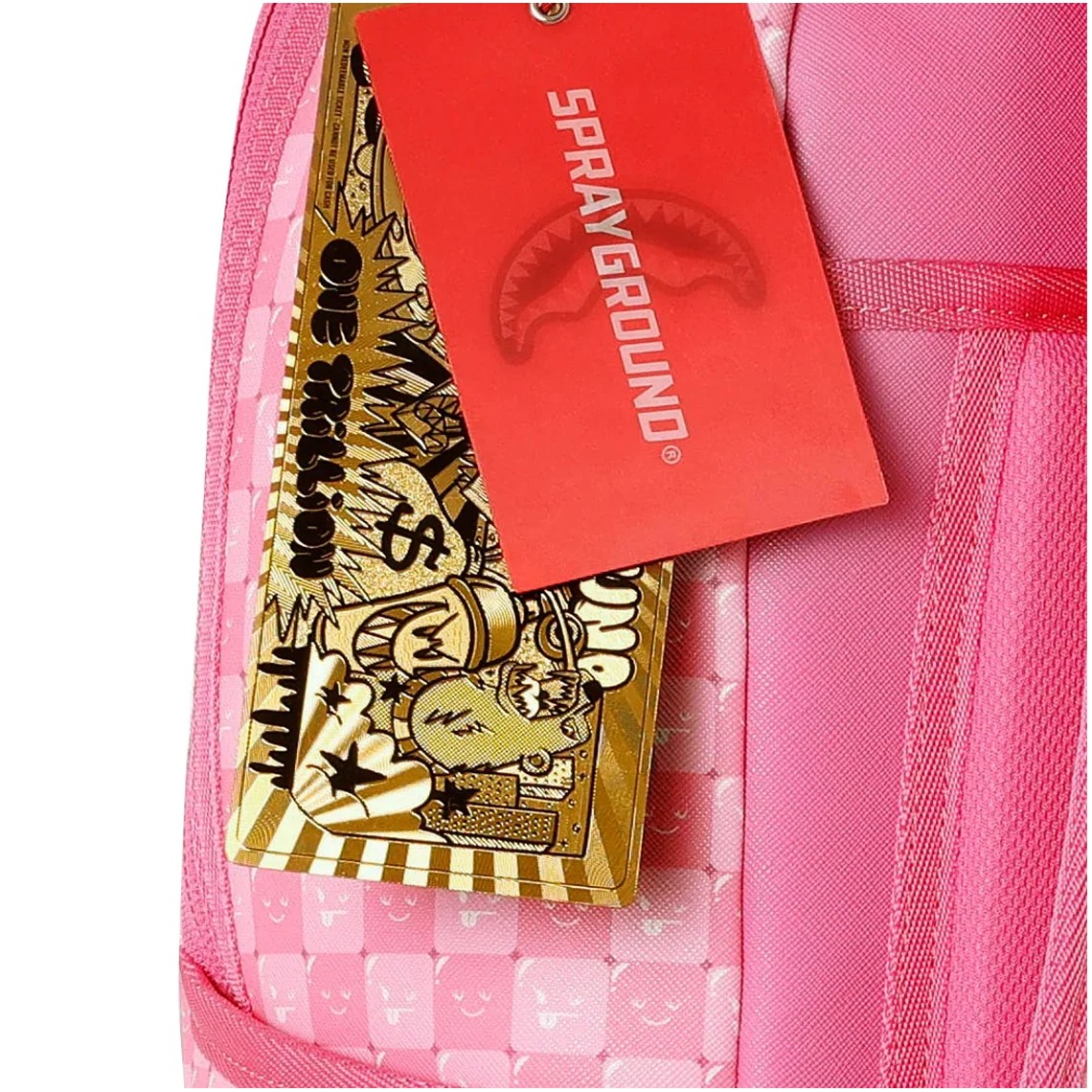 Zaino Pink New Check Faces Sprayground