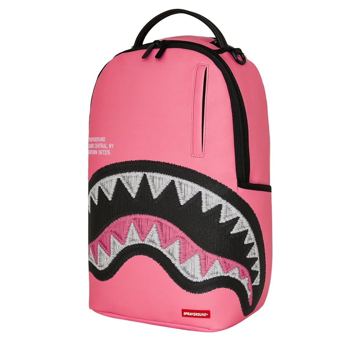 Zaino Shark Central Pink Embroidered Shark Sprayground