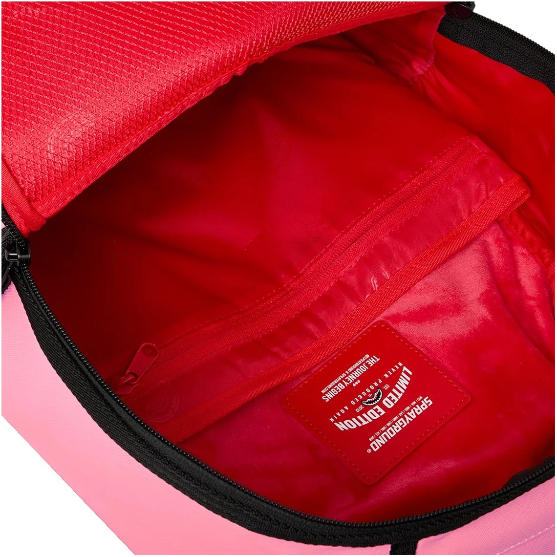 Zaino Shark Central Pink Embroidered Shark Sprayground