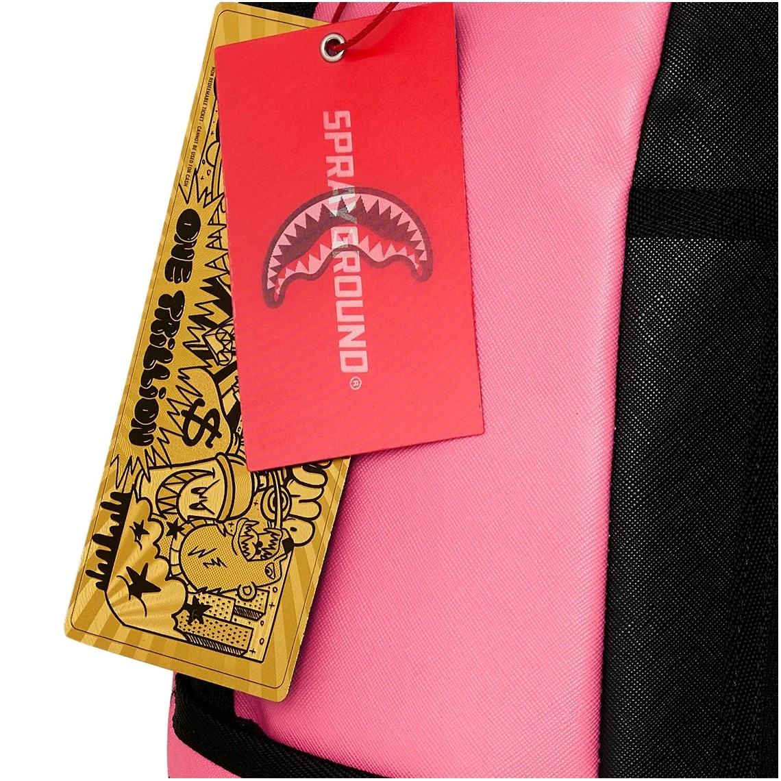 Zaino Shark Central Pink Embroidered Shark Sprayground