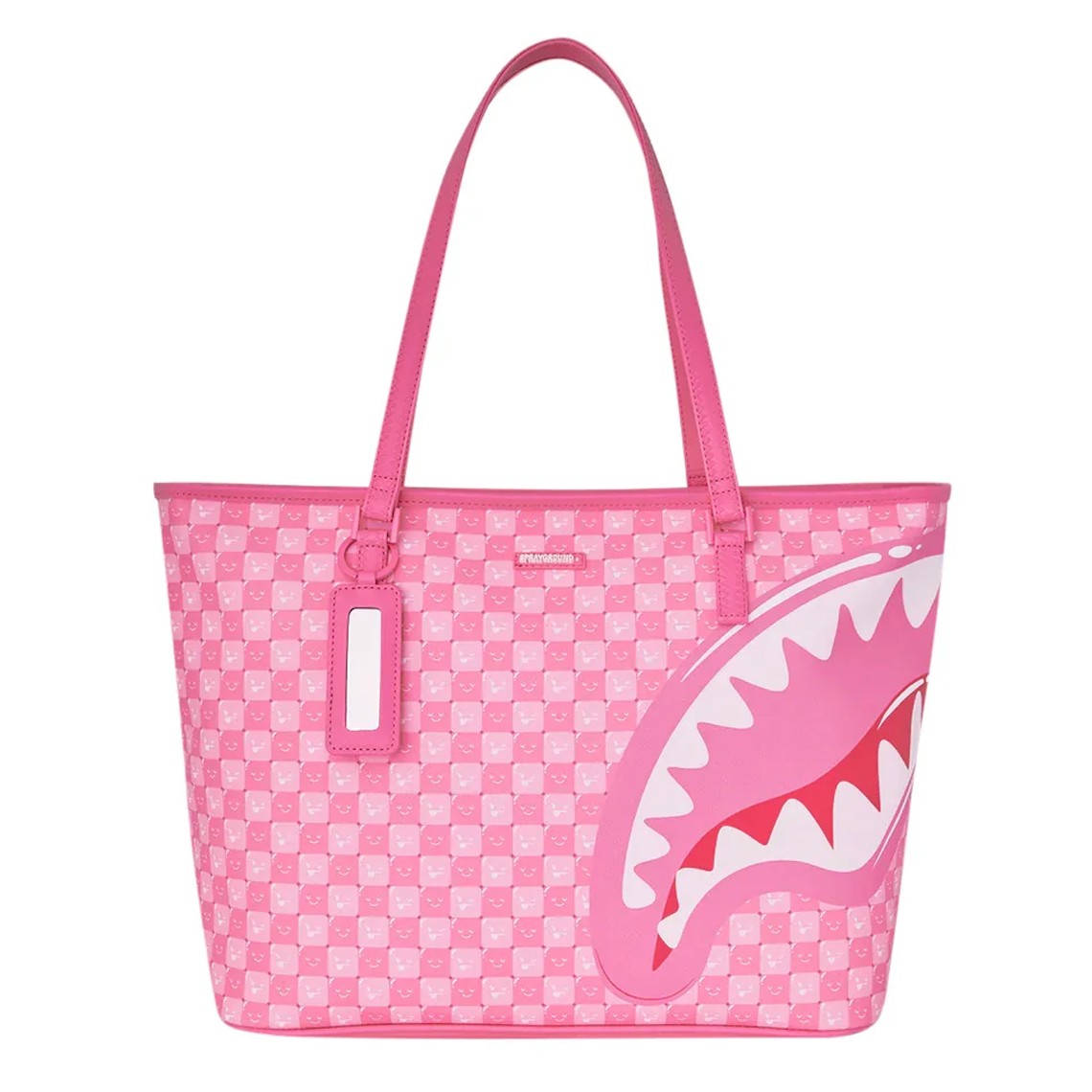 Borsa Pink New Check Faces Sprayground