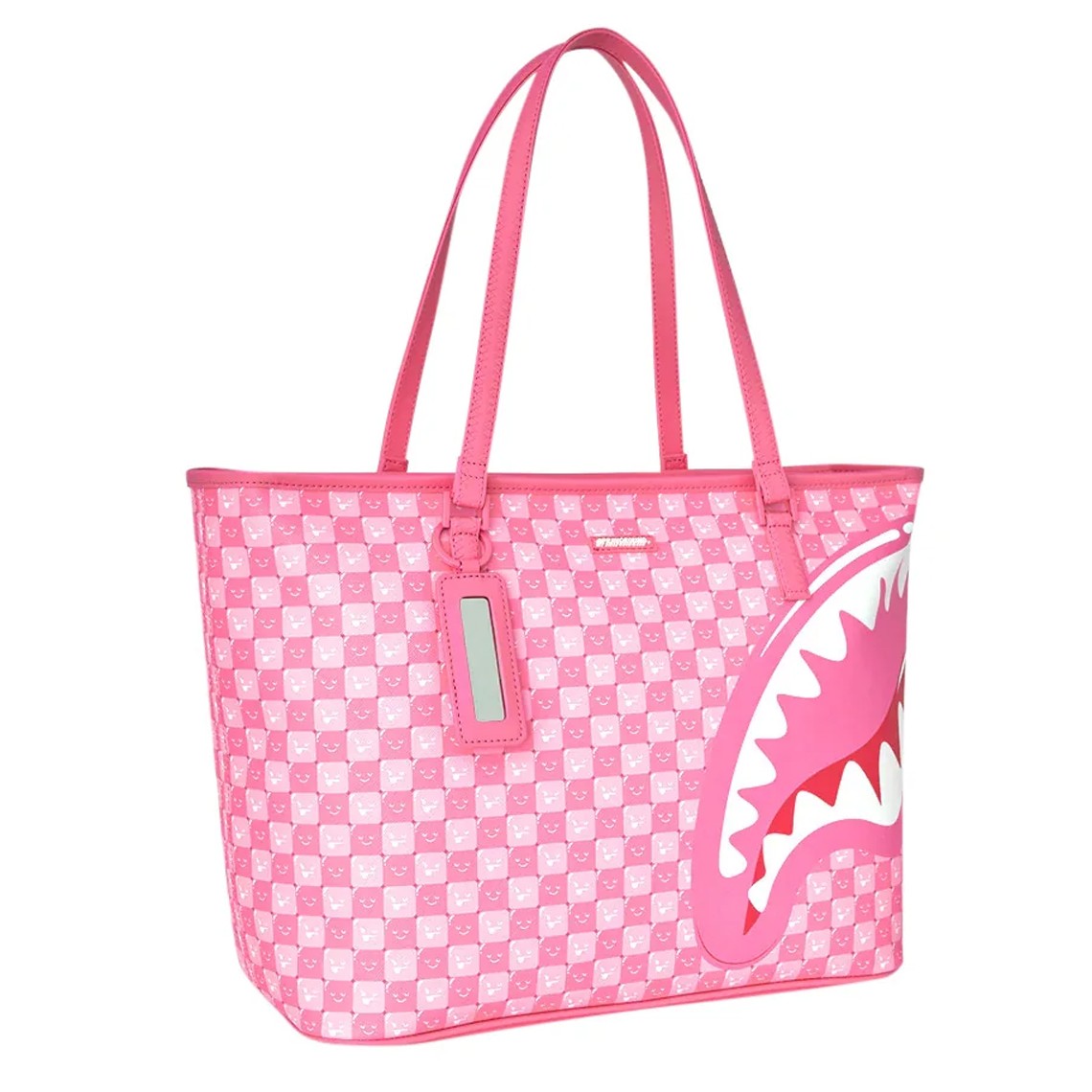 Borsa Pink New Check Faces Sprayground