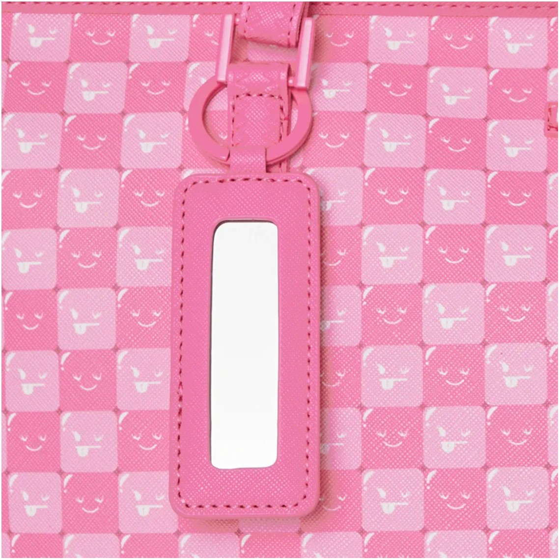 Borsa Pink New Check Faces Sprayground