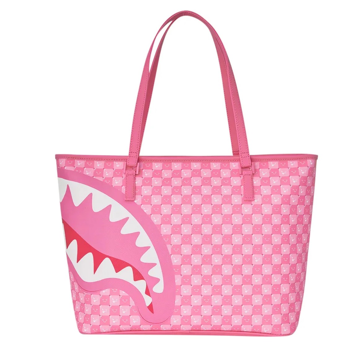 Borsa Pink New Check Faces Sprayground
